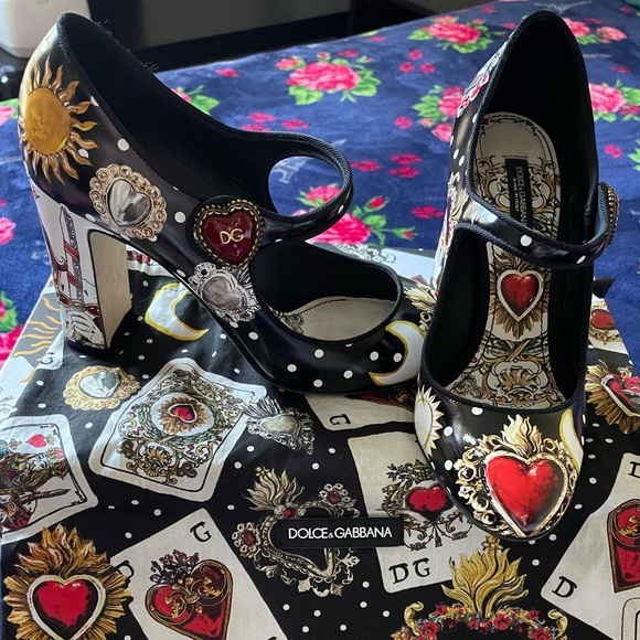 Dolce & Gabbana Mary Jane Heels - Picture 10 of 11
